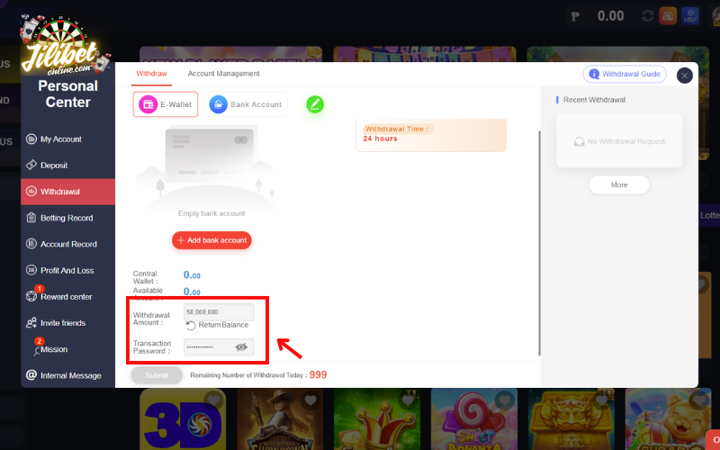 enter-the-amount-to-withdraw-and-password