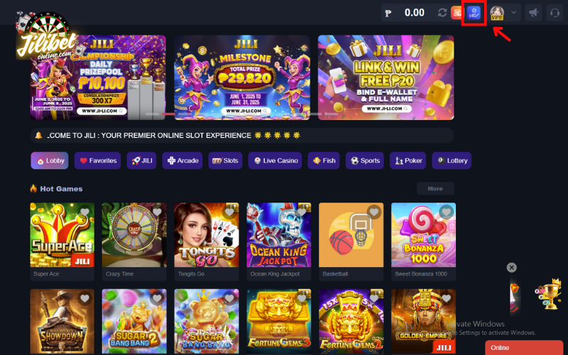 open-the-withdrawal-interface