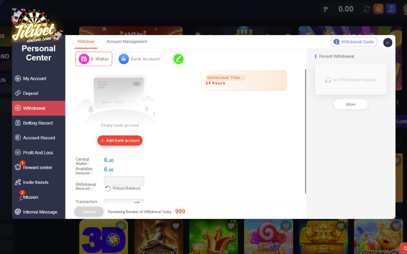 withdrawal-interface-jilibet