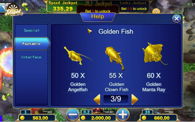 pay-table-of-golden-fish