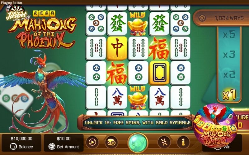 Try Mahjong of the Phoenix at Askme Slot