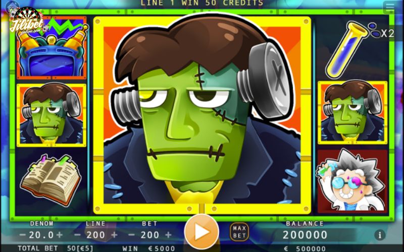 Frankenstein Slot – Horror Theme with Mega Reels