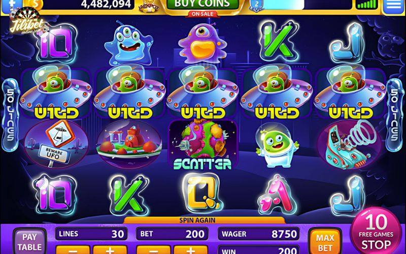 UFO Slot – Sticky Wilds and Alien Adventures