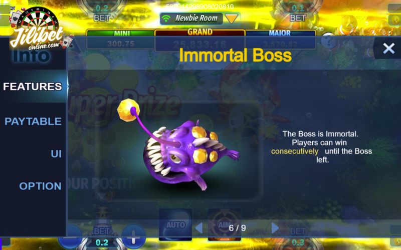 Endless rewards until the boss leaves