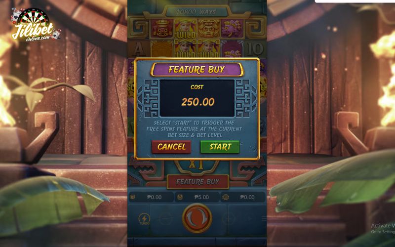 Use feature buy when 2 Scatters land