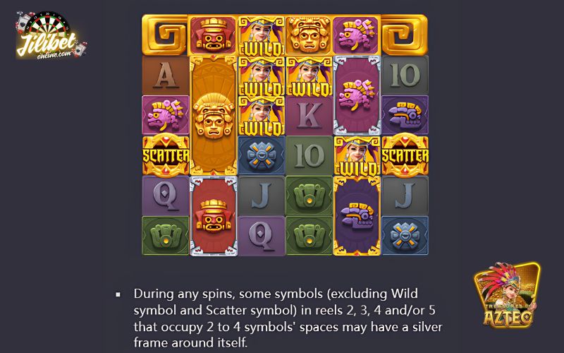 Wilds only appear on reals 2-3-4 and 5