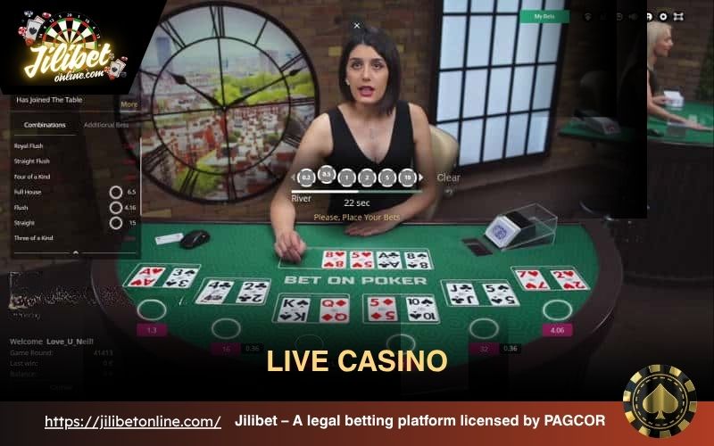 Bet on Live Casino with Bengalwin on Jilibet
