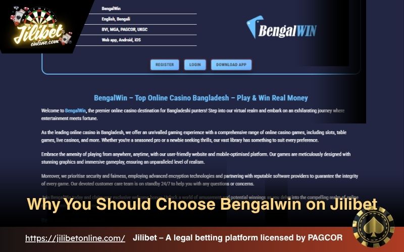 Premium Bengalwin Experience on Jilibet