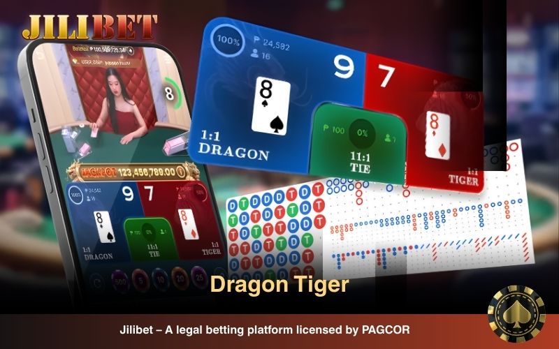 Fast-paced Dragon Tiger card battles