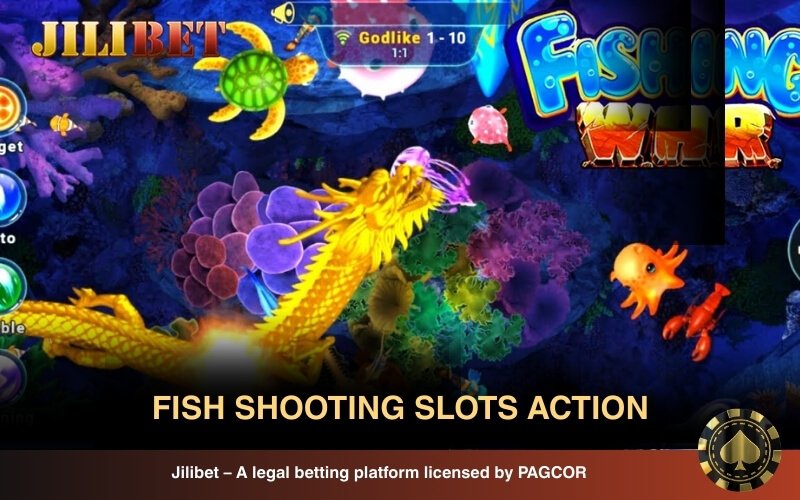 Fast Fish Shooting Slots action at Jilibet with big win potential