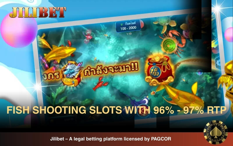 Fish Shooting Slots at Jilibet with 96% - 97% RTP