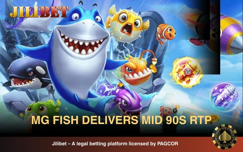 MG Fish delivers mid 90s RTP and skill based action at Jilibet