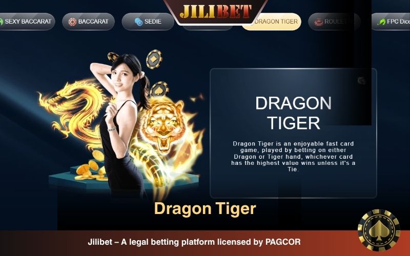 Enjoy Dragon Tiger at ON Casino