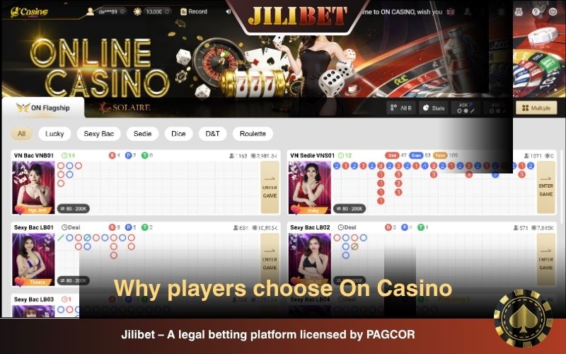 Key reasons users prefer the On Casino experience