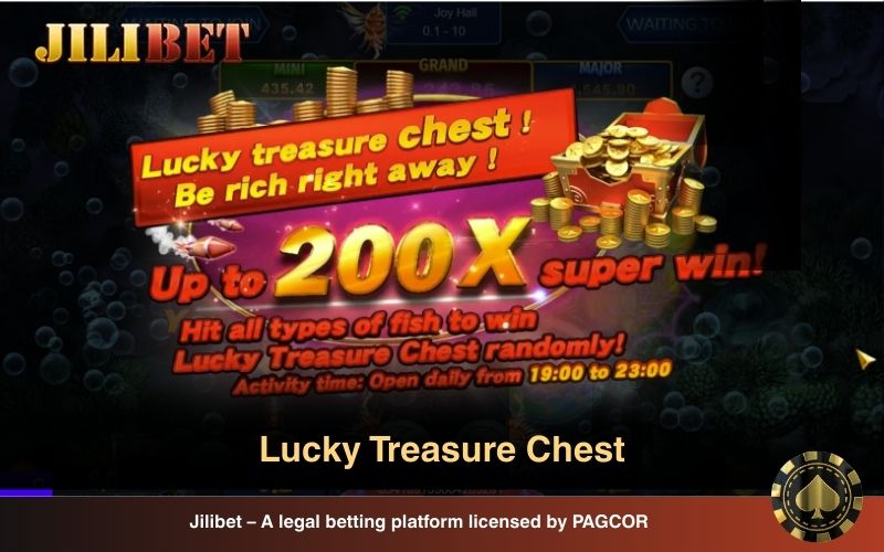 Random chest rewards up to 200×