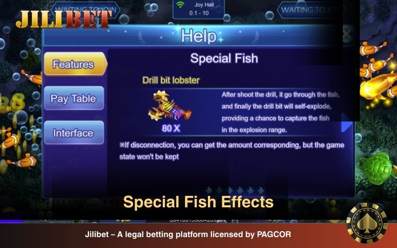 High-impact special fish abilities