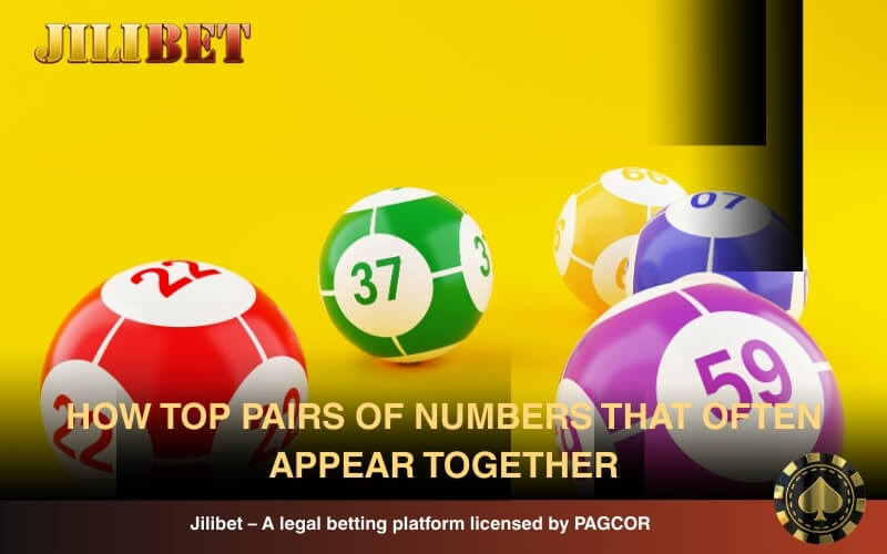 How top pairs of numbers that often appear together form