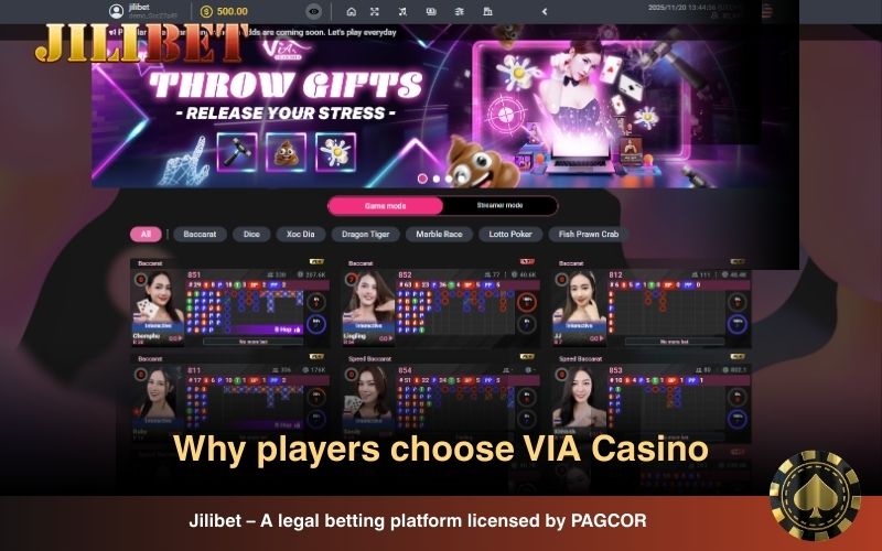 Key reasons players trust and prefer the VIA Casino experience