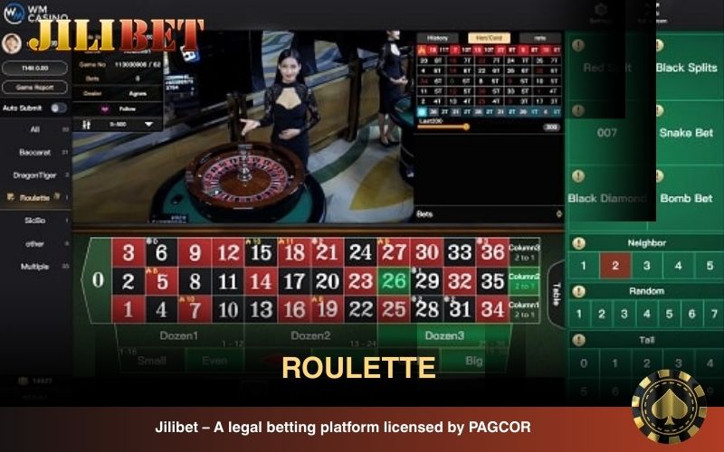 Play Roulette on the WM platform