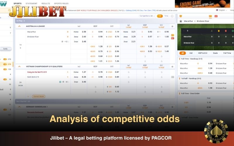 3 Sing Sport at Jilibet: In-Depth Sportsbook Features & Market Guide 4 3 Sing Sport also provides substantial market depth