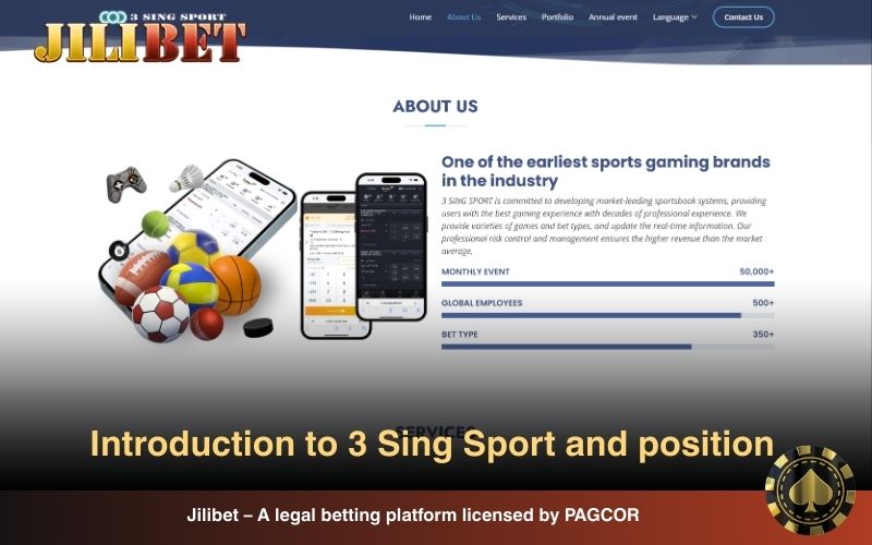 3 Sing Sport at Jilibet: In-Depth Sportsbook Features & Market Guide 2 Reliability remains the core strength of 3 Sing Sport