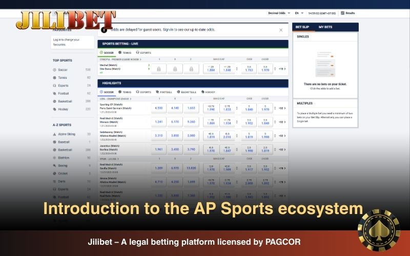 AP supports a broad range of sporting events