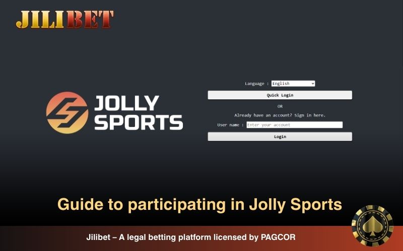 Guide to participating in Jolly Sports step by step