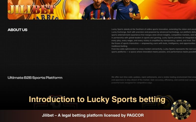 Lucky Sports Review – Premium Sportsbook Experience on Jilibet 2 Lucky Sports leads the B2B sports trading