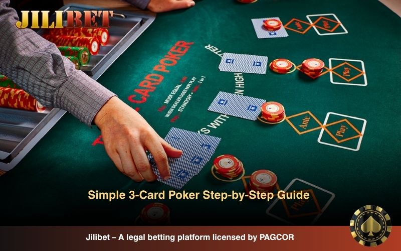 How to Play 3-Card Poker: Full Guide for Beginners 3 3-card poker gameplay flow explained